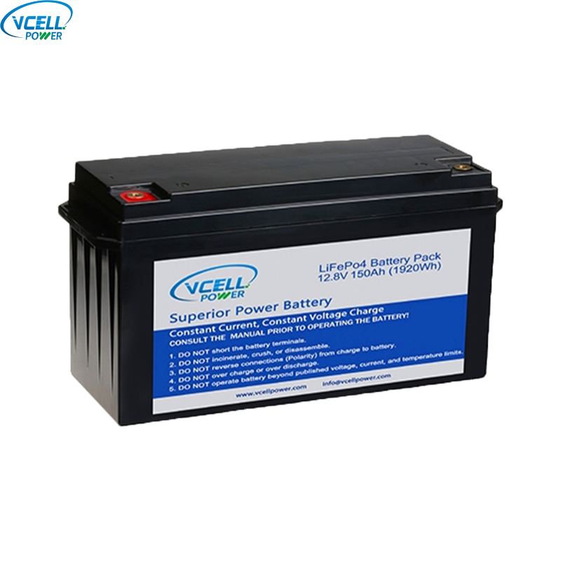 Bateri LiFePO4 Kitaran Dalam 12.8V 12V 150Ah