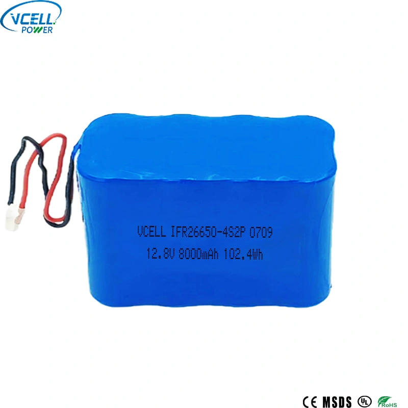Bateri Boleh Dicas Semula LiFePO4 12.8V 8000mAh 26650