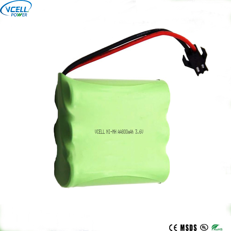 Pek Bateri Nimh 3.6V AA 800mAh