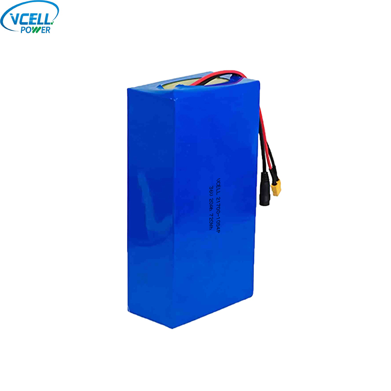 Pek Bateri Litium Ion Ebike 36V 20Ah