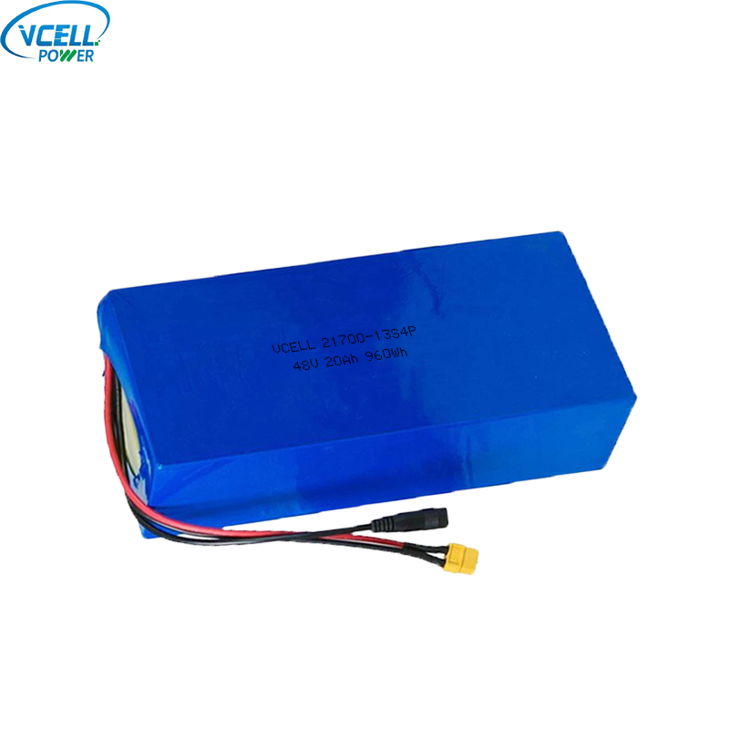 Bateri Lithium Ion Boleh Dicas Semula Ebike 48V 20Ah