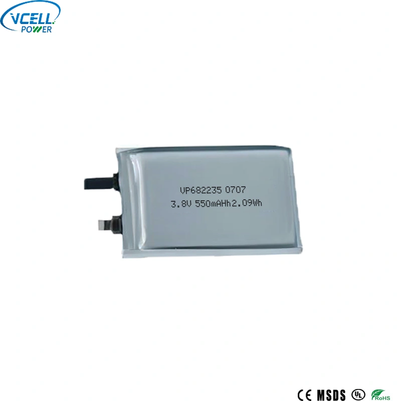 Bateri Litium Polimer 682235 3.8V 550mAh