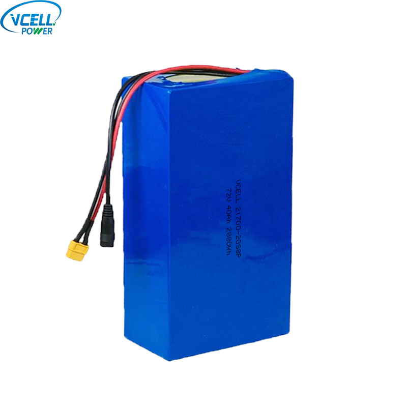 Bateri Lithium Ion Boleh Dicas Semula 72V 40Ah