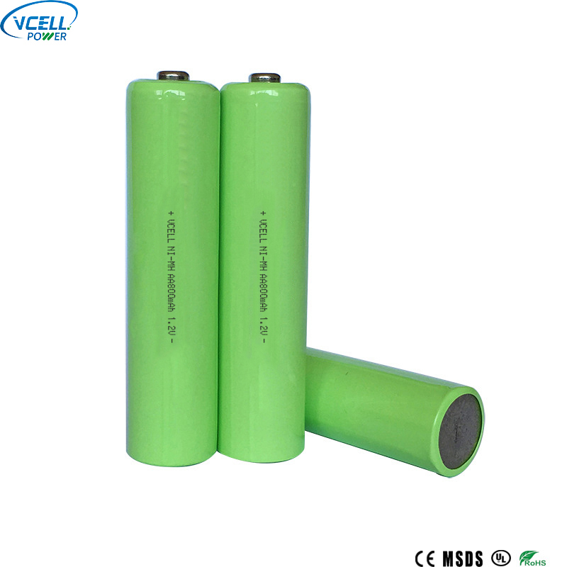 Bateri Boleh Dicas Semula NIMH AA 800mAh 1.2V